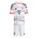 Maglie da calcio Bayern Munich Josip Stanisic #44 Seconda Maglia Bambino 2025-26 Manica Corta + Pantaloni corti)